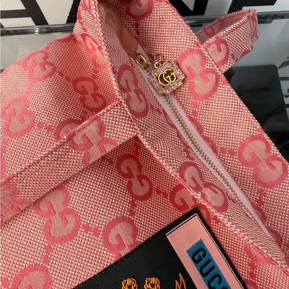 Gucci GG pink tote bag - Picture 4 of 7